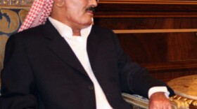 Yemeni President Ali Abdullah Saleh in Riyadh on Sept. 19, 2011.