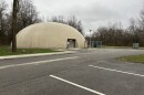 A tornado shelter sits in Delaware State Park in Ohio.