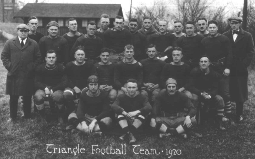 1920 Dayton Triangles, Photo created: December 31, 1919 