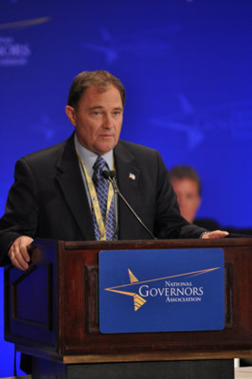Governor Gary Herbert speaking at 2010 National Governors Association Conference