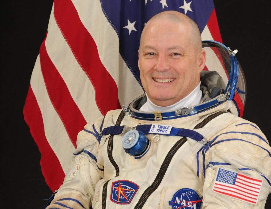 NASA astronaut Scott Tingle