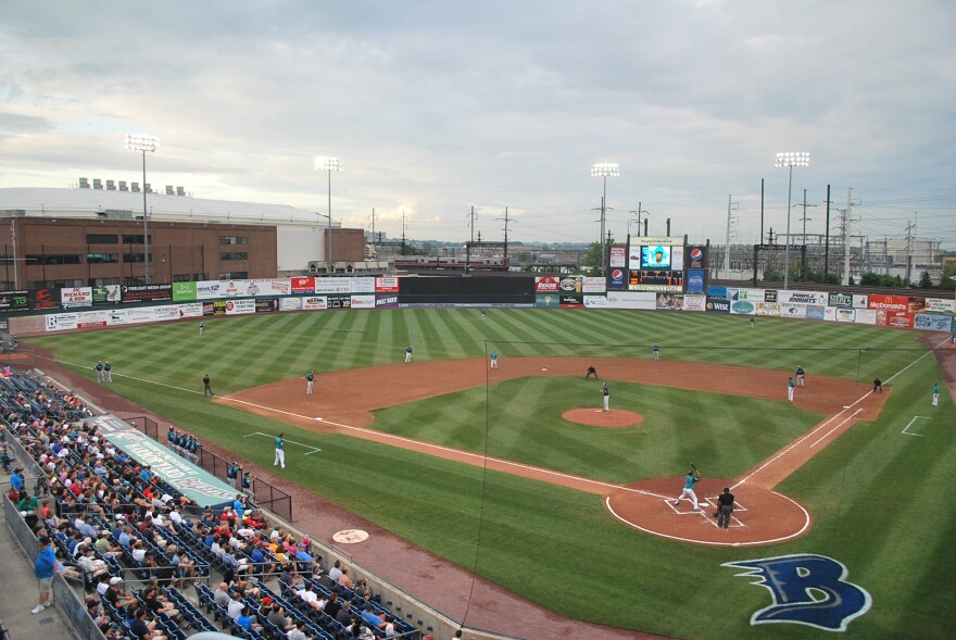 City Of Bridgeport Embracing Entertainment, Dumping Bluefish Baseball