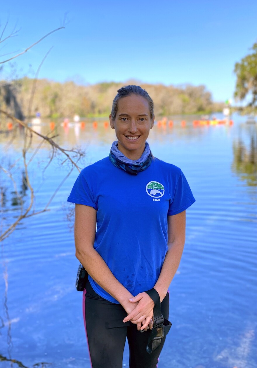 Cora Berchem smiling in front of water