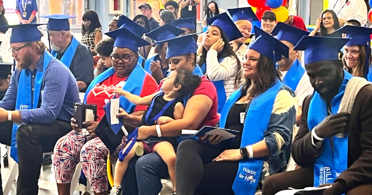 Haven for Hope celebrates the journey home with a graduation ceremony