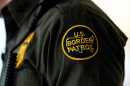 FILE - A U.S Border Patrol badge is displayed as Gregory Bovino, chief patrol agent of the U.S. Border Patrol's El Centro Sector, stands in a conference room before an interview with The Associated Press in Los Angeles, Aug. 25, 2025.