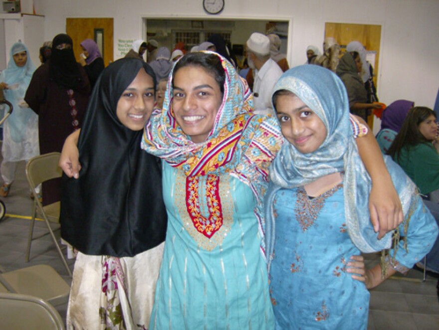 Sanah Ahmed, Iman Usmani and Ayesha Khan.