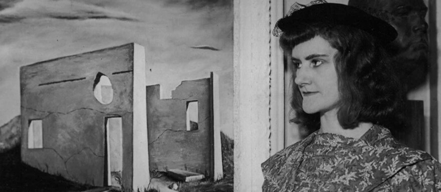 A photo of artist Gertrude Abercrombie (1909-1977) from the documentary film website.
