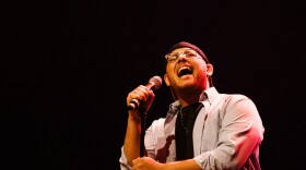 South Bend vocalist Braylon Knapp singing in the 2025 Oaklawn's Got Talent, where he won the top prize of $5,000 for his rendition of Bruno Mars' hit "When I Was Your Man."
