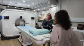 Roswell Comprehensive Cancer Center's new mobile screening unit replaces the center's original van for lung cancer screenings that debuted in 2022.