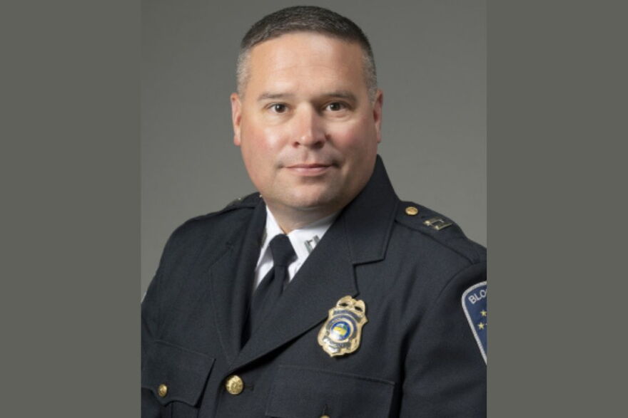 Ryan Pedigo has been named the Bloomington Police Department's deputy chief.