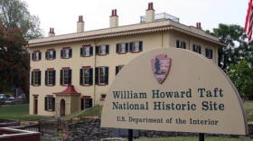 A notice on the William Howard Taft National Historic Site website says the grounds remain open but the visitor center and business office are closed because of the partial government shutdown.