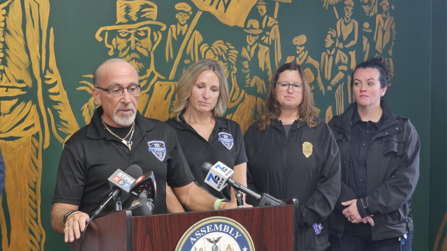 Tony LeBrun of the WNY Law Enforcement Helpline describes the mental health challenges for first responders and their families.