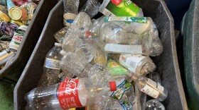 Plastic bottles. (Photo: Vivian La/IPR News)