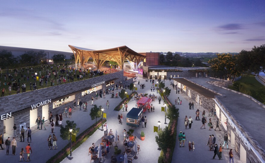 The city council is deciding this month whether the amphitheater project should be part of a bond package vote in 2022.