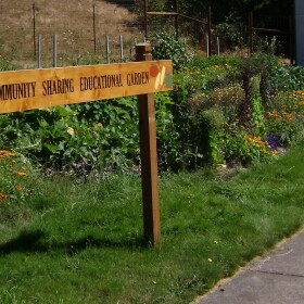 Community Sharing Program's educational garden