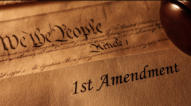picture of the Constitution and the First Amendment