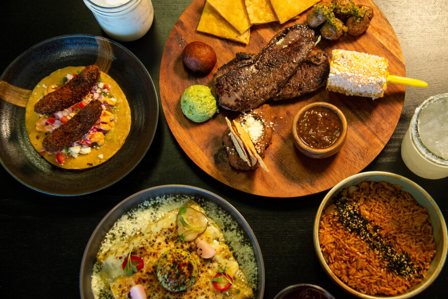 Variety of dishes from Aroma Latin America Cocina