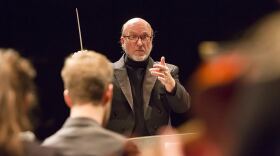 University Symphony Orchestra: Titan, conducted by Timothy Perry, photographed during rehearsal at the Osterhout Concert Theater in the Anderson Center for the Performing Arts, Wednesday, April 27, 2016.