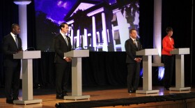 Democratic candidates for Florida governor (from left: Andrew Gillum, Chris King, Philip Levine, Gwen Graham; Jeff Greene not pictured) have thrown their support behind a number of mass transit options, but none have released a policy proposal.