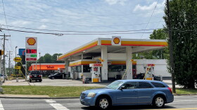 The Shell gas station Imran Farzand owns on the corner of W. Sugar Creek and Reagan Dr.