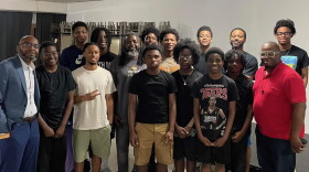 Participants in The Brotherhood Project. The group meets the last Saturday of every month at St. Andrews Missionary Baptist Church.