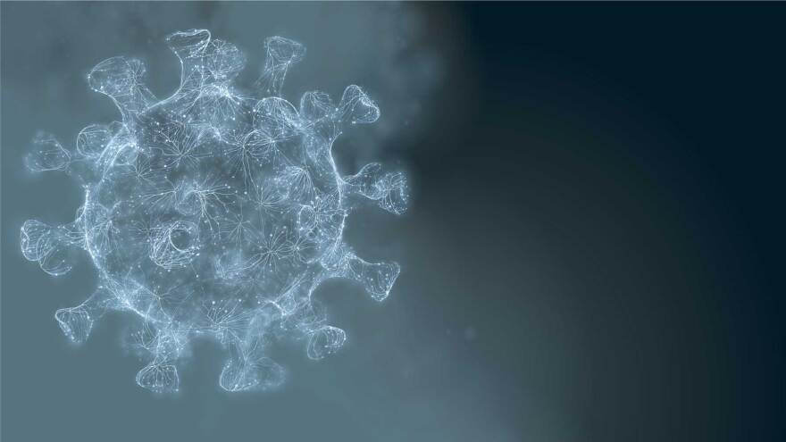 abstract representation of the coronavirus