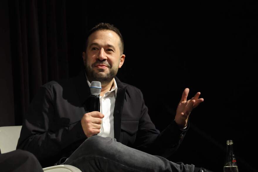 Ian Eisendrath attends the "KPop Demon Hunters" NY Music Focused Tastemaker on December 08, 2025 in New York City. (Mike Coppola/Getty Images for Netflix)