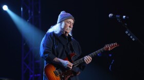 David Crosby performs onstage at the One World Concert at Syracuse University on October 9, 2012 in Syracuse, New York.  (Neilson Barnard/Getty Images for Syracuse University)