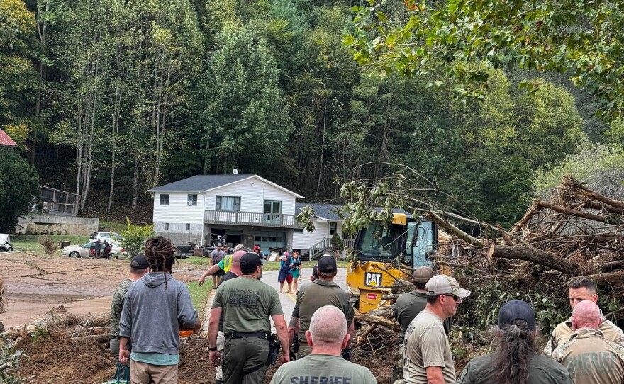Yancey County Sheriff Shane Hilliard said in an Oct. 12 Facebook post about the help from law enforcement agencies across North Carolina: "These deputies have been nothing short of heroes, working alongside us day and night. They’ve rescued those in need, cleared trees, delivered supplies, and stepped up in ways too numerous to count."