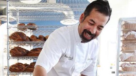 Don Guerra baking at Barrio Bread in Tucson