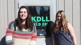 KDLL's Ashlyn O'Hara and Riley Board