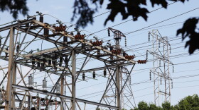 The RG&E Henrietta electric substation on South Winton Road.