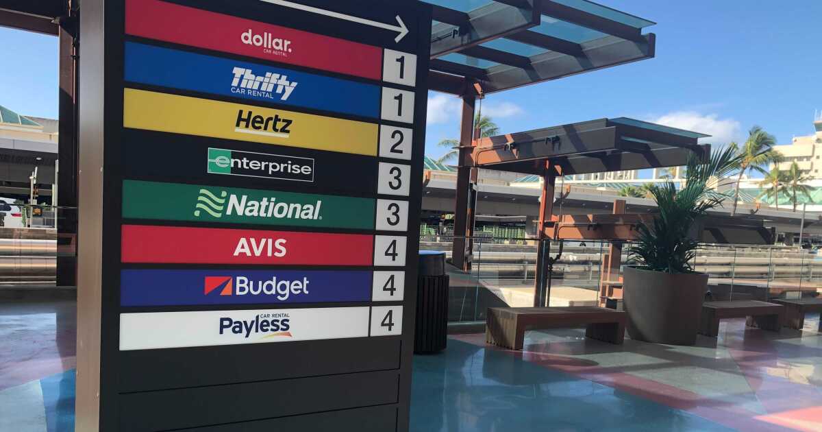 Crisp Car Rental Honolulu Airport, Artwork Photography Crisp Car Rental Honolulu Airport, Artwork Photography