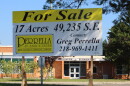 A "For Sale" sign is posted outside Greenhaven Elementary on Aug. 27, 2026, in Hibbing. The school closed in June.