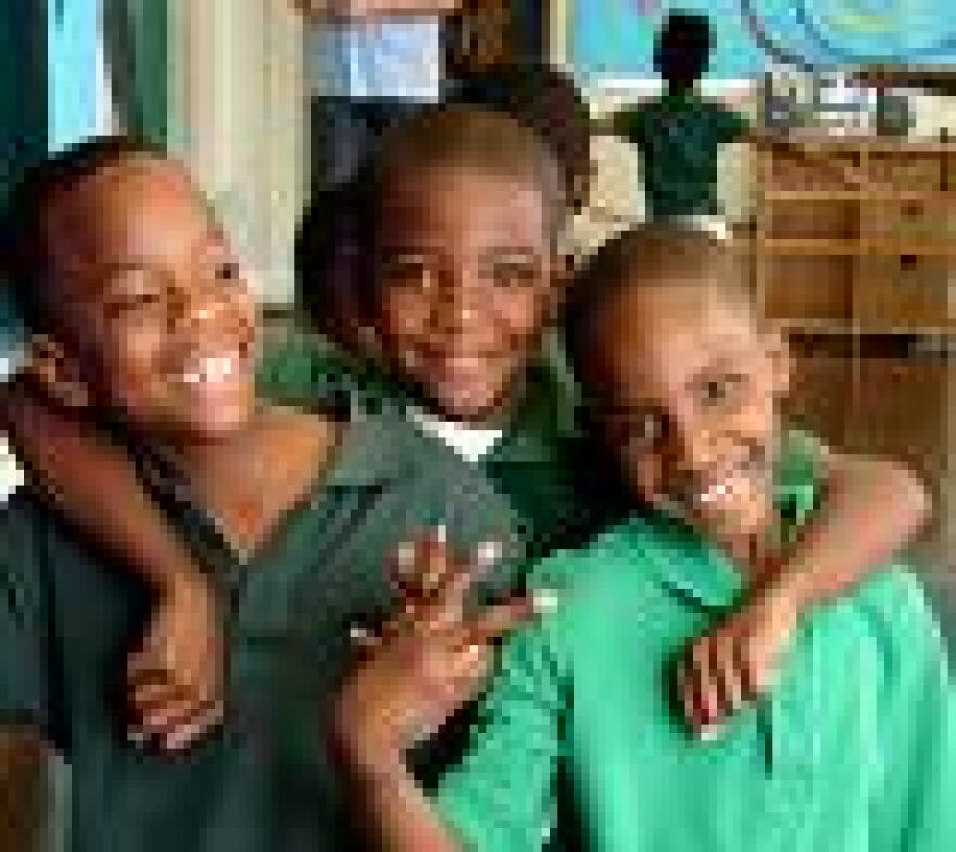 A few of the students in the Louisiana Association of Public Charter Schools