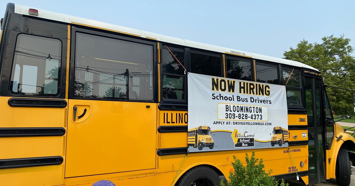 Now Hiring McLean County Schools Need Bus Drivers WGLT