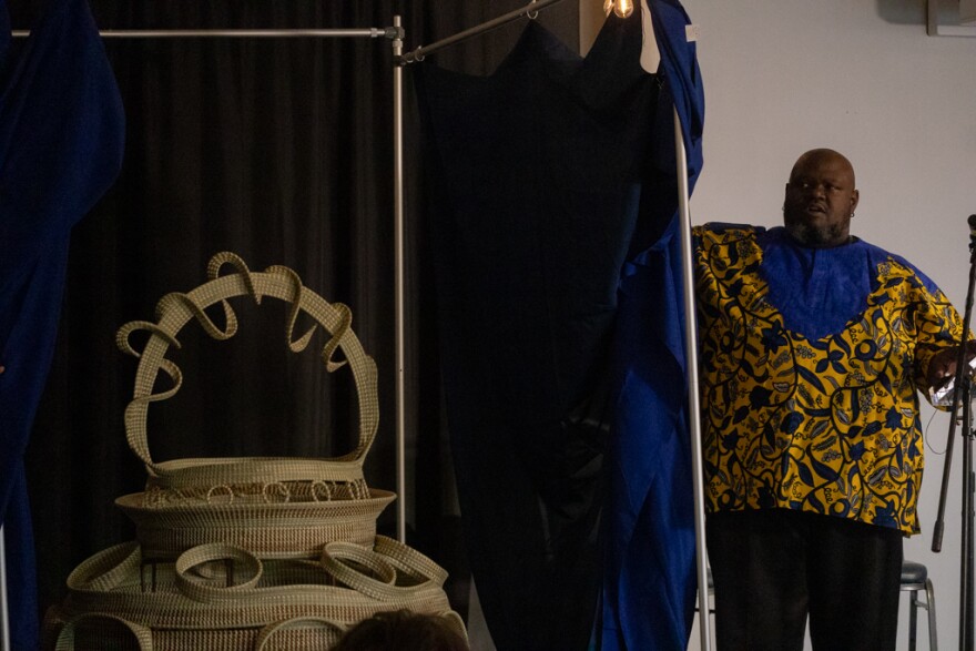 Corey Alston unveils Big Percy,