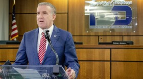 Interim Jackson County Executive Phil LeVota joined the Independence School District to announce they had come to an agreement, resulting in the district dismissing its lawsuit.