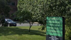 A sign outside Anchor Medical Associates’ office on Commerce Street in Lincoln.