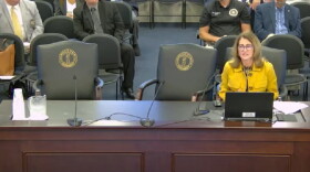 Alecia Webb-Edgington, president and CEO of the Life Learning Center addressing the Kentucky Jail and Corrections Task Force