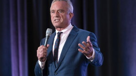 FILE - Independent presidential candidate Robert F. Kennedy Jr. speaks during the Libertarian National Convention at the Washington Hilton in Washington, May 24, 2024.