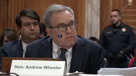 Acting EPA Administrator Andrew Wheeler at his Senate confirmation hearing.