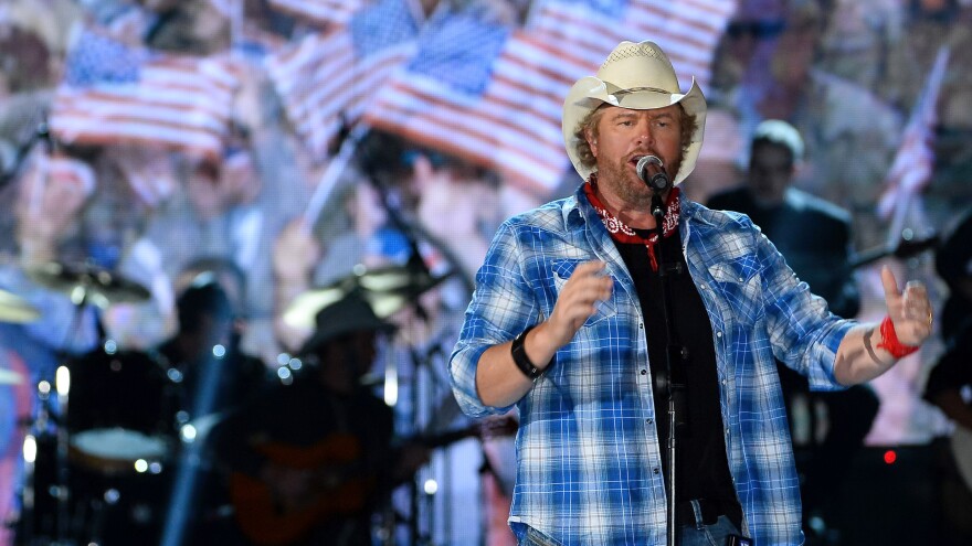 Toby Keith's 'Courtesy of the Red, White and Blue' lives on in MAGA country | Connecticut Public