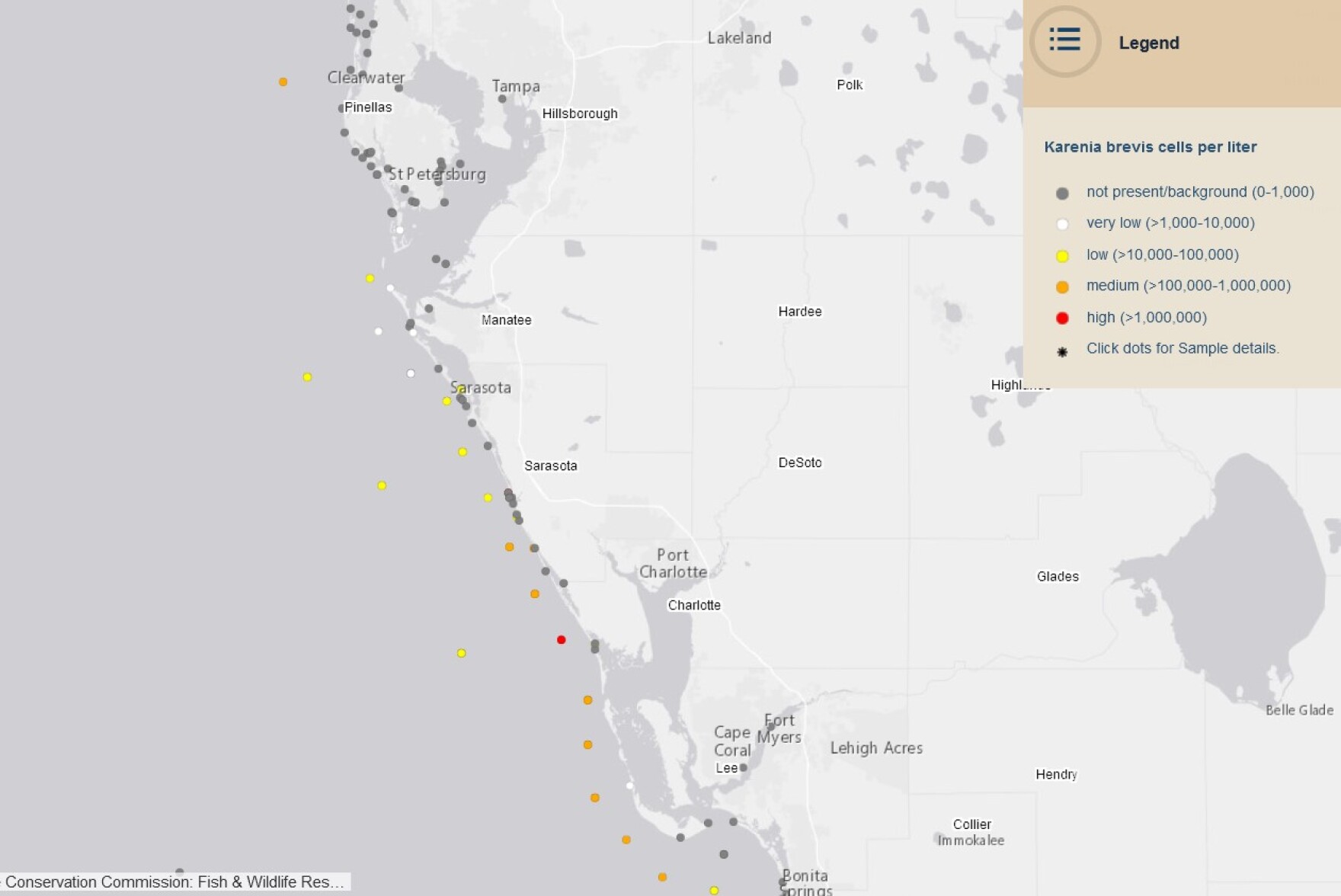 Red tide is back in Sarasota Bay WUSF