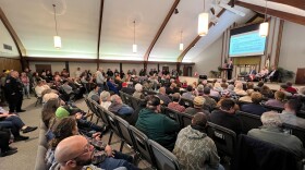 Well over 100 residents attended the meeting on Tuesday evening.