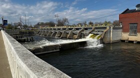 The Johnson Street Dam in Elkhart provides electricity to the region, and creates a recreational boating area for Elkhart County.