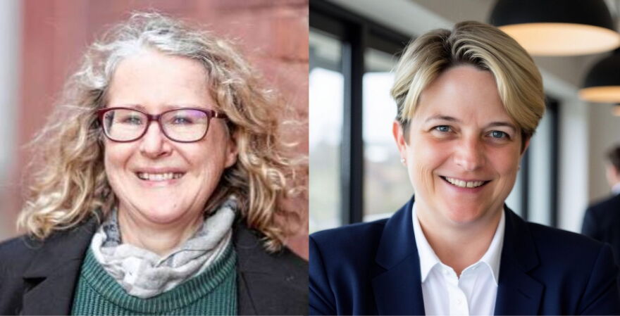 From left, incumbent state Rep. Pat Duffy and challenger Dori Dean.