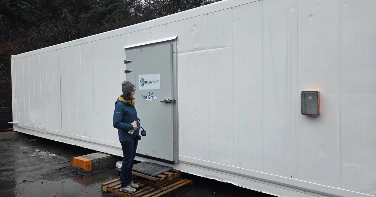 Greenwave opens kelp nursery in Kodiak to reduce cost for farmers and increase production