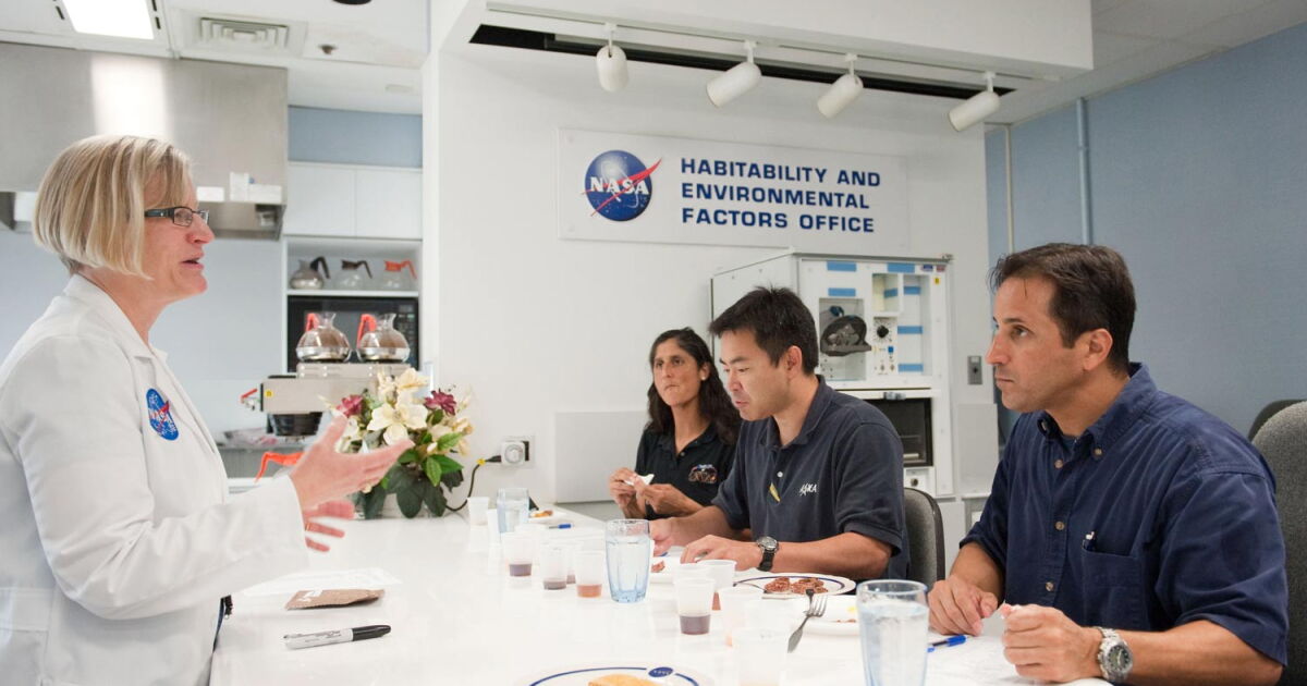 Elizabeth Cook Nasa Orbital bites: A NASA scientist’s take on what foods to bring to space ...