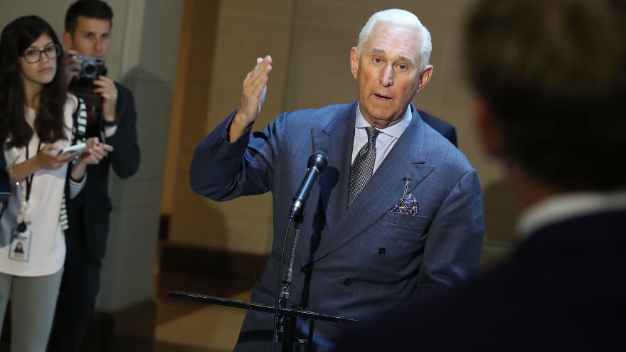 Roger Stone has downplayed his discussions about WikiLeaks with the Trump campaign: "What I am guilty of is using publicly available information and a solid tip to bluff, posture, hype and punk Democrats on Twitter."